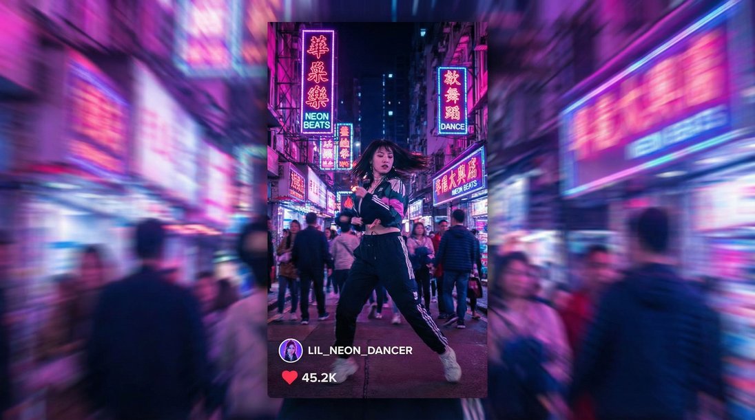 探花探花短视频教程：城市霓虹舞蹈视频演示全教程